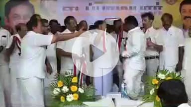 புவனகிரி: கங்கைகொண்டானில் முன்னாள் அமைச்சர் முன்னிலையில் மாற்றுக் கட்சிகள் அதிமுகவில் இணைந்தனர்