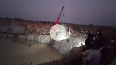 ನಾಗಮಂಗಲ: ವಡೇರಪುರದಲ್ಲಿ ಕಲ್ಲು ಕ್ವಾರೆಯ ಕೆರೆಯಲ್ಲಿ ಎರಡು ದಿನ ಆದರೂ ಪತ್ತೆಹಾಗದ ಟಿಪ್ಪರ್ ಚಾಲಕನ ಮೃತದೇಹ