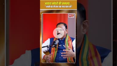 आवारा मवेशी की समस्या.. "अपने घर में एक-एक गाय पाल लो" | #shyambiharijaiswal #viralvideo #ibc24news
