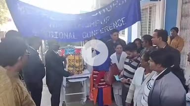 नरसिंहपुर: मेथोडिस्ट चर्च द्वारा जिला अस्पतालों में मरीजों को फल वितरण, जिले को टीवी मुक्त करने का संकल्प