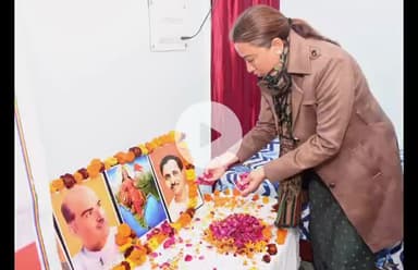 देहरादून: करनपुर में सामूहिक रूप से सुना गया 'मन की बात' कार्यक्रम