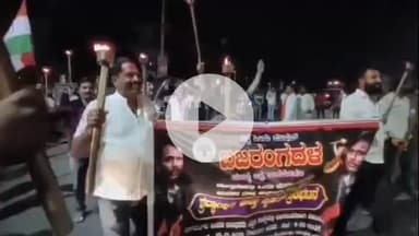 ನಾಗಮಂಗಲ: ಪಟ್ಟಣದಲ್ಲಿ ವಿಶ್ವ ಹಿಂದೂ ಪರಿಷತ್ ಮತ್ತು ಬಜರಂಗದಳದ ವತಿಯಿಂದ ಬಾಂಗ್ಲಾದೇಶದ ವಿರುದ್ಧ ಪ್ರತಿಭಟನೆ