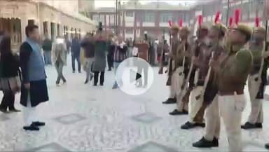 श्री महावीर जी में केंद्रीय मंत्री पीयूष गोयल ने भगवान महावीर जी के दर्शन किए, देश व प्रदेश की उन्नति की कामना की