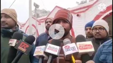 बस्ती: जिले के मुस्लिम वर्ग के लोगों ने बिरयानी की दुकान हटाने के विरोध में कोतवाली थाने में दिया प्रार्थना पत्र