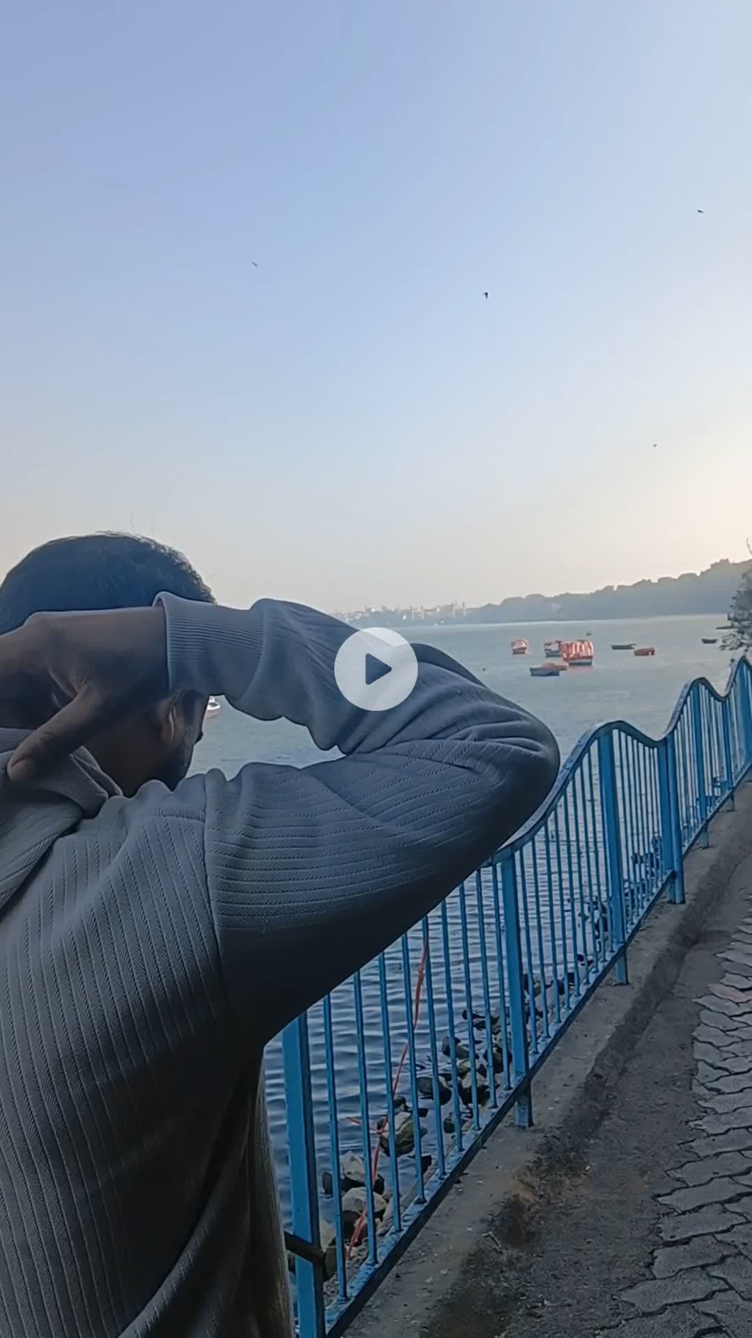 Morning Walk #lake view#vote club