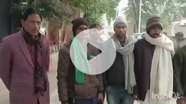 मितौली: भारतीय किसान मजदूर यूनिट सिंघानिया के कार्यकर्ताओं ने जिलाधिकारी को निशुल्क ट्रेन से प्रयागराज जाने का ज्ञापन दिया