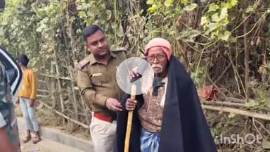 डंडा: डंडा थाना प्रभारी ने जरूरतमंदों के बीच कंबल का वितरण किया