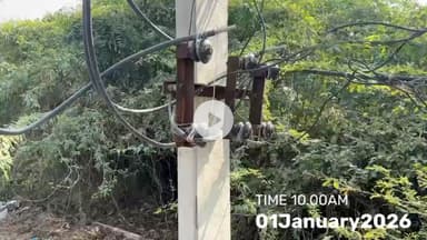 किशनगढ़ अजमेर रोड स्थित उपखंड तहसील कार्यालय के बाहर विद्युत लाइन के पॉल पर खुले तार हादसे को देते निमंत्रण #2026 #kishangarh #ajmer