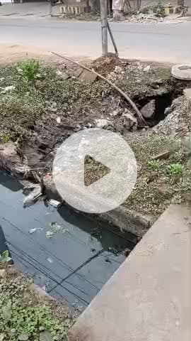 #खुले पड़े नाले बन सकते हैं बड़े हादसे का जिम्मेदार 
कानपुर शास्त्री नगर मटिया पूर्व