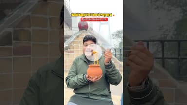First time in Prayagraj🤩Handi Maggi 🍜 #ytshorts #prayagraj #prayagrajfood