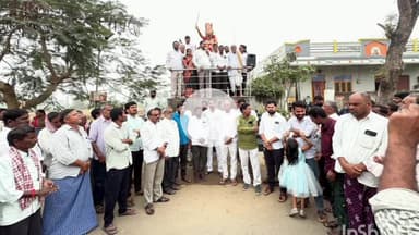 రాయపర్తి: బంధన్ పల్లి లో చత్రపతి శివాజీ విగ్రహానికి నిప్పంటించిన దుండగులపై చర్యలు తీసుకోవాలని కోరిన మాజీమంత్రి