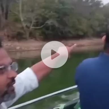 ಚಿಂಚೋಳಿ: ಚಂದ್ರಂಪಳ್ಳಿ ಜಲಾಶಯದಲ್ಲಿ ಸಚಿವ ಈಶ್ವರ ಖಂಡ್ರೆ ಬೋಟಿಂಗ್