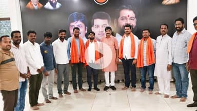 घनसावंगी: काकडे कंढारी येथील युवकांचा आमदार हिकमत दादा उढाण यांच्या नेतृत्वावर विश्वास ठेवत शिवसेनेत (शिंदे गट) प्रवेश