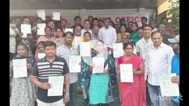 ఖైరతాబాద్: సీతాఫల్మండిలో సీఎం రిలీఫ్ ఫండ్ చెక్కులను అందజేసిన ఎమ్మెల్యే పద్మారావు