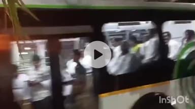 ఖైరతాబాద్: అసెంబ్లీ నుంచి ఆర్టీసీ బస్సులో ప్రసాదు ల్యాబ్స్ కు ప్రయాణం చేసిన సీఎం రేవంత్ రెడ్డి