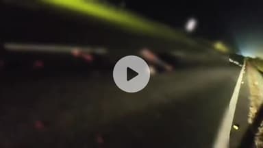 राहुवास: दिल्ली-मुंबई एक्सप्रेस वे पर अज्ञात वाहन की टक्कर से हुए सड़क हादसे में एक व्यक्ति की मौत, शव पर से गुजरते रहे वाहन