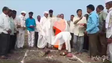 रिसोड: आसेगाव पेन येथे स्मशानभूमीत भगवान श्री शिव शंकराच्या मुर्तीसाठी भूमीपूजन सोहळा संपन्न