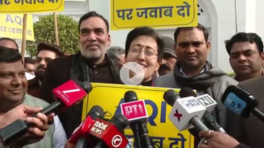 Atishi का आरोप: प्रदूषण पर चर्चा से भागी भाजपा सरकार #DelhiAssembly #AtishiMarlena #Pollution