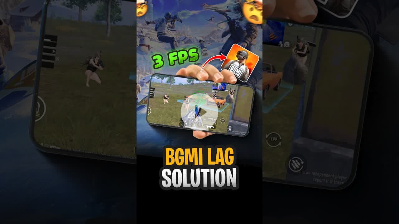 BGMI Lag Fix in 30 Seconds!#BGMI #BGMIlag #BGMIFix #BGMIOptimization #BGMITricks #BGMI2025