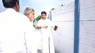 விக்கிரவாண்டி: விக்கிரவாண்டி உழவர் சந்தை இறுதி கட்ட முடிவுற்ற பணிகளை சட்டமன்ற உறுப்பினர் ஆய்வு செய்தார்