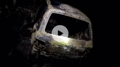 ಹೊನ್ನಾವರ: ಗೇರುಸೊಪ್ಪ–ಸುಳೆಮುರ್ಕಿ ಕ್ರಾಸ್ ಸಮೀಪ ಭೀಕರ ದುರಂತ; ಕಾರಿಗೆ ಬೆಂಕಿ ತಗುಲಿ ಇಬ್ಬರು ಸಜೀವ ದಹನ