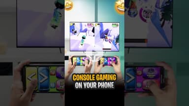 Your Phone Becomes a Game Controller 🤯🎮 #AirConsole #ArcadeGames #BrowserGaming #MobileController
