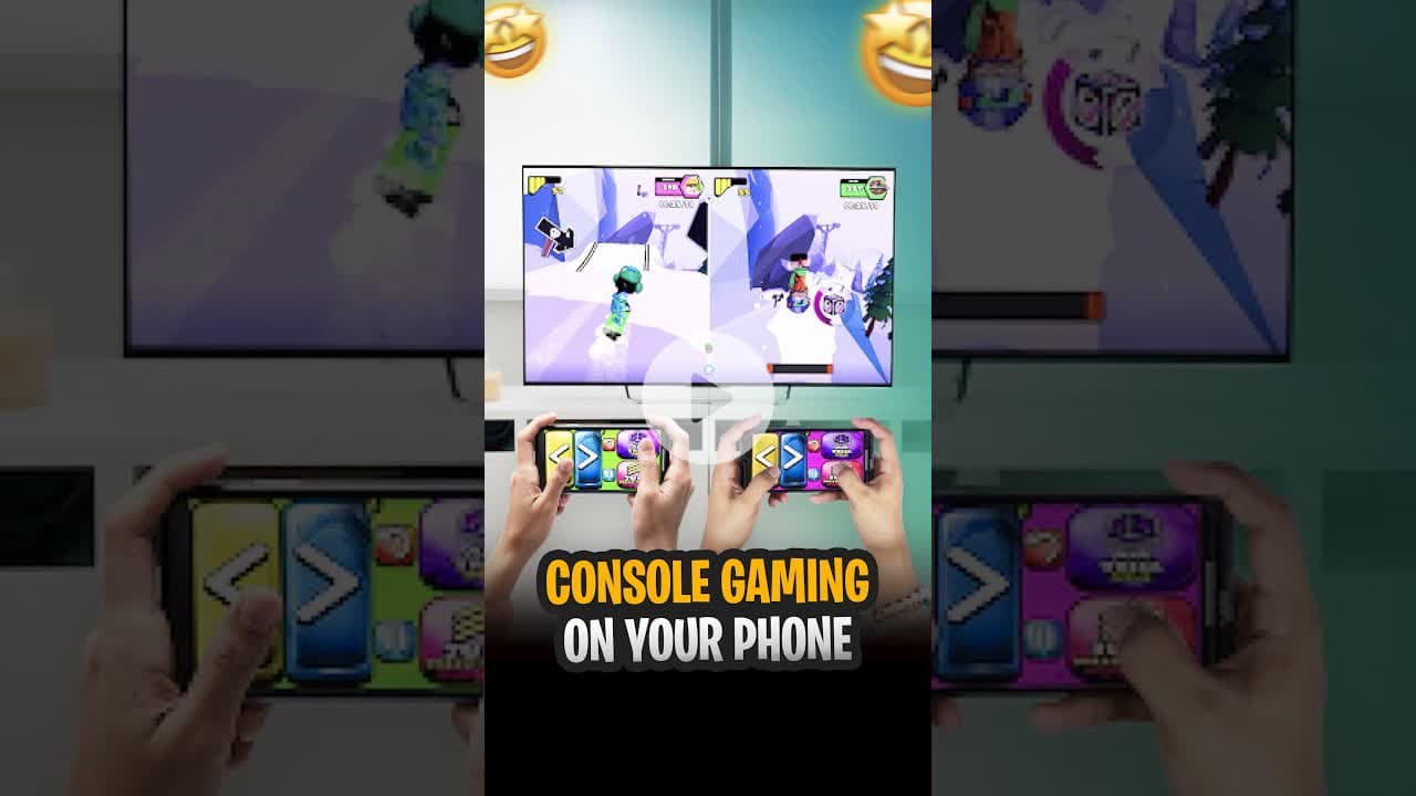 Your Phone Becomes a Game Controller 🤯🎮 #AirConsole #ArcadeGames #BrowserGaming #MobileController