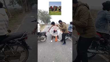 तीन बाइक को रोक दिया #fitness #gym #bodybuilder #viral #Bihar