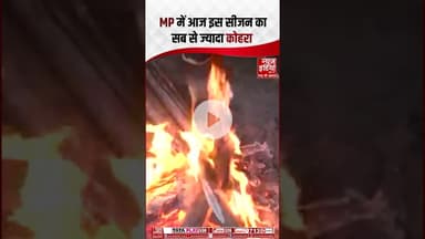 MP में छठी सबसे सर्द रात, Shahdol से Bhopal तक कांपे लोग | #mpweatherupdate #weathernews #shorts