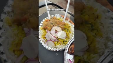 The best food♥️#song #love #music #ytshorts #dalchawal #batichokha #prayagraj #desifood #indianfood