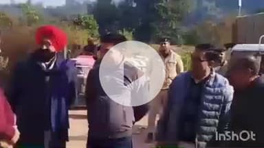 नगरोटा सूरियां: नगरोटा सूरियां हत्या मामले में एसपी नूरपुर कुलभूषण वर्मा ने घटनास्थल का किया निरीक्षण