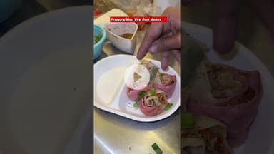 Prayagraj Most Viral Rose Momos 🌹 #ytshorts #prayagraj #rosemomos #steammomos