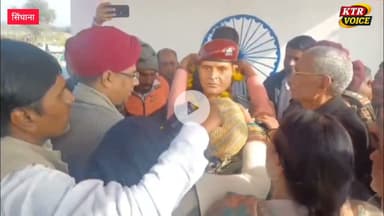 डूमोली कलां में शहीद कमांडो ईश्वर सिंह की मूर्ति का हुआ अनावरण #singhana