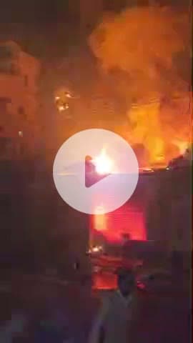 mahnar bazar ke mali tola me ward no 9 me lagi aaj