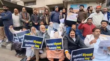 Congress protests in Jammu against Centre’s move to rename MGNREGA