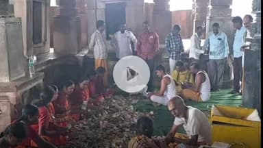 వెంకటాపుర్: రామప్ప ఆలయ హుండీ లెక్కింపు