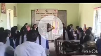 ଚାରମାଳ: ଅର୍ଜୁନ ସ୍ନାତକ ମହାବିଦ୍ୟାଳୟ କଦଳୀଗଡ଼ରେ  ଜାତୀୟ ଯୁବ ଦିବସ ପାଳିତ