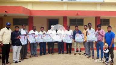 ಗುಡಿಬಂಡೆ: ಸಮುದಾಯ ಜಾಗೃತಿಗಾಗಿ ವಾಲ್ಮೀಕಿ ಜಾತ್ರಾ ಮಹೋತ್ಸವ, ಗುಡಿಬಂಡೆಯಲ್ಲಿ ಜಾತ್ರಾ ಪೋಸ್ಟರ್ ಗಳ ಬಿಡುಗಡೆ