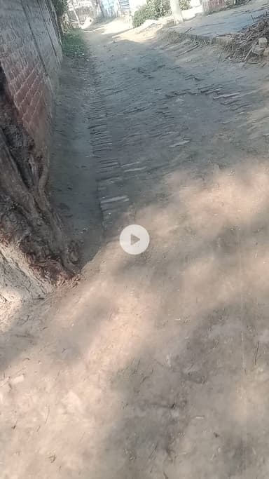 रोड खराब होने  के कारण आने जाने की समस्या 
रिहारन पुरवा गांव में