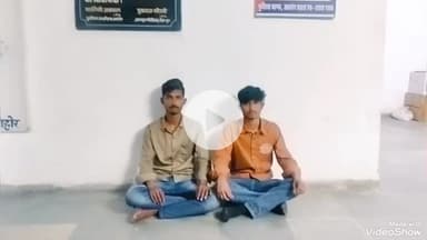 आहोर: पुलिस ने चोरी का खुलासा कर 2 आरोपियों को किया गिरफ्तार, घटना में शामिल 2 बालकों को लिया संरक्षण में