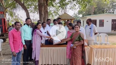 సంగెం: గవి చర్ల గ్రామంలో రామలింగేశ్వర స్వామి ఆలయంలో మహిళలకు ముగ్గుల పోటీలు