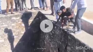 गढ़बोर: चारभुजा में रेस्क्यू ऑपरेशन के दौरान बेजुबान को निकाला गया, ग्रामीणों ने कुएं को ढकने की मांग की