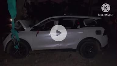 लकड़ी नबीगंज: मदारपुर मसान माई के पास बाइक और कार की टक्कर में बाइक सवार घायल