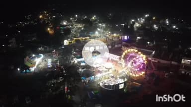ఐనవోలు: అయినవోలు మల్లికార్జున స్వామి దేవస్థానం రాత్రి వేళలో డ్రోన్ కెమెరాతో తీసిన దృశ్యాలు భక్తులను కనువిందు చేస్తున్నాయి
