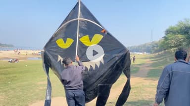 रावण पतंग बनी आकर्षक का केंद्र #mp #kitelover #narmadapuram