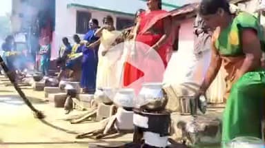 கொல்லிமலை: மலைவாழ் மக்களுடன் பொங்கல் விழா கொண்டாடிய அமைச்சர்