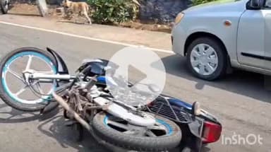 കുന്നത്തൂർ: പതാരത്ത് ബൈക്കും ഓട്ടോറിക്ഷയും കൂട്ടിയിടിച്ച് രണ്ടുപേർക്ക് പരിക്ക്