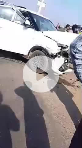 Bhaartmala expressway par bhisad exident hua jishme 2 Gambhir Roop se Ghayal aur 4 hospital jila mein Bharti ha