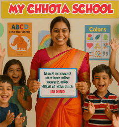 Admission Open... Pl visit MY CHHOTA SCHOOL 
Add- Ujjwal vihar. Bina. 
contact -7007023253.