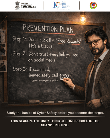 Cyber criminals की planning strong हो सकती है… लेकिन आपकी cyber awareness उससे भी strong हो सकती है